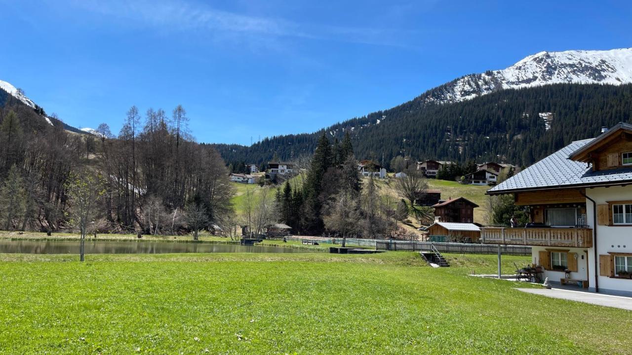 Ferienwohnung Mit Idyllischer Aussicht Klosters Buitenkant foto