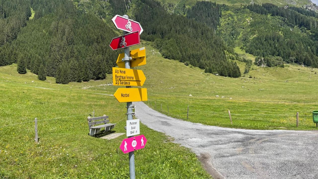 Ferienwohnung Mit Idyllischer Aussicht Klosters Buitenkant foto