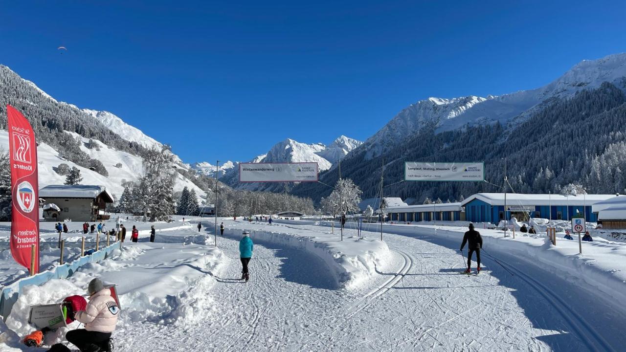 Ferienwohnung Mit Idyllischer Aussicht Klosters Buitenkant foto