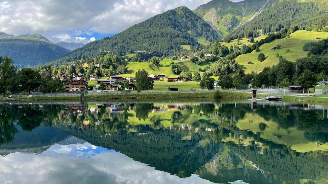 Ferienwohnung Mit Idyllischer Aussicht Klosters Buitenkant foto