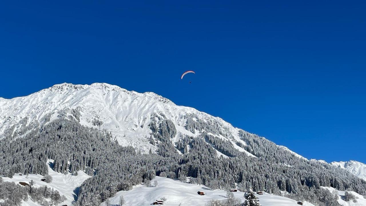 Ferienwohnung Mit Idyllischer Aussicht Klosters Buitenkant foto